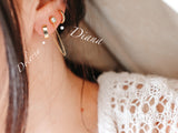 Golden DIANA earrings | sterling