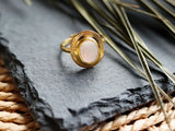 BERTHE golden ring | sterling