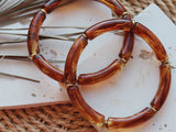 Duo bracelet/ amber